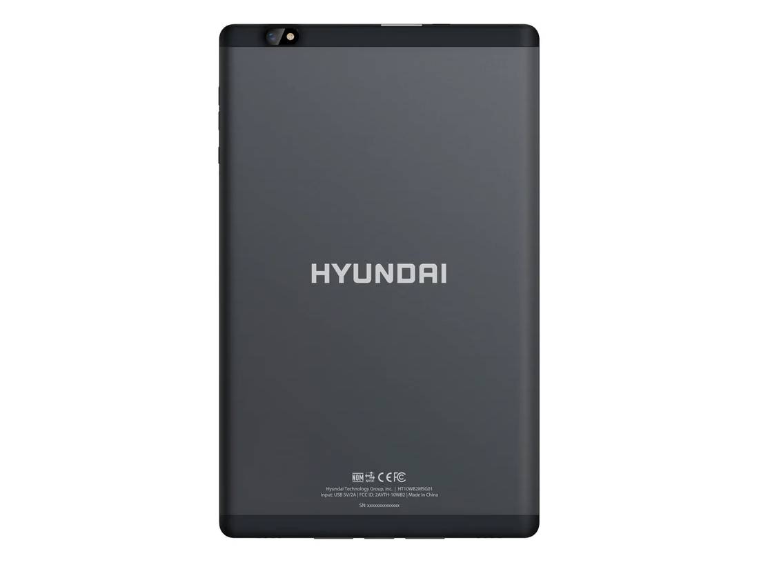 Hyundai Hytab Plus 10.1 HD IPS Quadcore Android 13, Includes Stylus Pen, Earbuds and Screen Protector-Space Gray