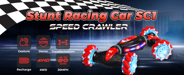 Contixo SC1 All Terrain Speed Crawler RC Stunt Car