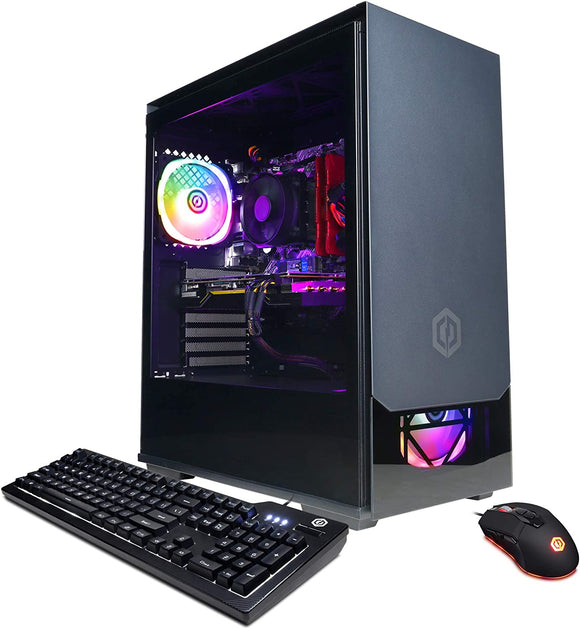 CYBERPOWERPC GAMER MASTER GMA680 AMD Ryzen 7 3700X,  16GB DDR4, AMD Radeon RX 6700 XT (12GB), 500GB PCI-E NVMe SSD, 1TB HDD